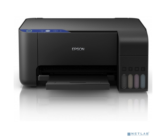 Epson L3101 (C11CG88402/C11CG88512) { А4, 33 стр/мин, СНПЧ, USB} (Бумага + Чёрный картридж + USB кабель) - фото №2