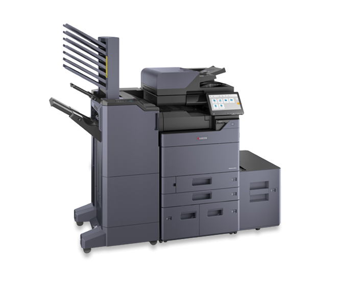 Цветной копир-принтер-сканер Kyocera TASKalfa 4054ci (SRA3,40ppm,1200dpi,DU,Сеть,4096Mb+32GB SSD, без крышки и старта) - фото №1