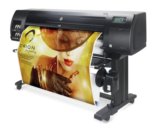 HP Production DesignJet Z6810 (42", 2400x1200 dpi, 64GB, 500GB HDD, stand, media bin, roll feed, autocutter,GigEth/EIO, 8 cartridges/4 printheads, 1y warr, replace CQ109A) - фото №2