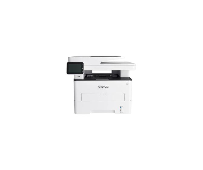Pantum BM5106FDN, P/C/S/F, Mono laser, A4, 40 ppm (max 100000 p/mon), 1.2 GHz, 1200x1200 dpi, 512 MB RAM, Duplex, DADF50, paper tray 250 pages, USB, LAN,touch screen, start. cartridge 6000 pages - фото №1