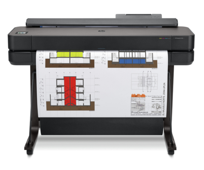 Плоттер HP Designjet T650 (5HB10A) A0/36" - фото №1