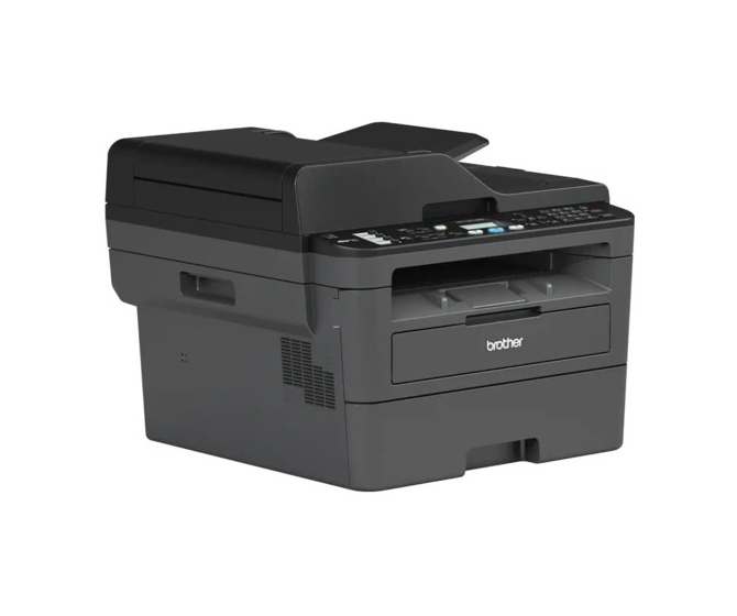 Brother MFCL-2710DW, P/C/S/F, A4, 30 стр/мин, 64МБ, Duplex, ADF50, GigaLAN,Wi-Fi, USB, лоток 250 л., старт.картридж 700 стр. - фото №1