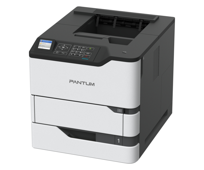 Pantum BP8000DN, Printer, Mono laser, A4, 61 ppm (max 300000 p/mon), 1.0 GHz, 1200x1200 dpi, 512 MB RAM, Duplex, paper tray 550 pages, USB, LAN, start. cartridge 11000 pages - фото №1