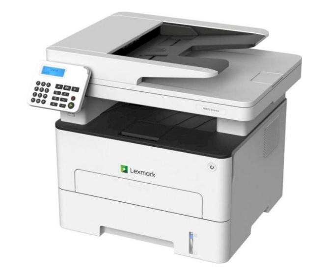 GO LINE МФУ Lexmark MB2236adw Лазерное монохромное (A4, 34 стр/мин, дуплекс, цвет.скан, копир, факс, сеть, wi-fi, 512MБ) - фото №1