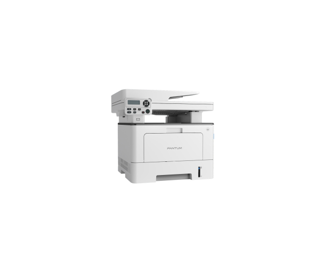Pantum BM5106ADW, P/C/S, Mono laser, A4, 40 ppm (max 100000 p/mon), 1.2 GHz, 1200x1200 dpi, 512 MB RAM, Duplex, DADF50, paper tray 250 pages, USB, LAN, WiFi, start. cartridge 6000 pages - фото №1