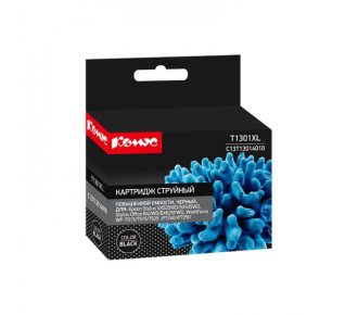 Картридж Комус совместимый Epson T1301XL черный повышенной емкости - фото №1