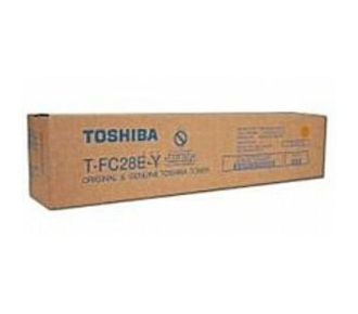 Toshiba T-FC28EY Тонер для e-STUDIO2330C/2820C/3520C/4520C желтый - фото №1