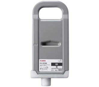 Картридж для плоттера Canon  iPF 830/840/850 PFI-707 BK черный 700 мл. - фото №1