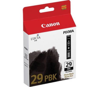 К-ж CANON PGI-29PBK Photo Black для Pixma Pro 1 черный фото - фото №1