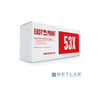 EasyPrint Q7553X/Q5949X Картридж LH-53X U для HP LJ P2014/2015/M2727nf/Canon LBP3310 (7000 стр.) с чипом - фото №1