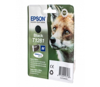 Картридж EPSON T1281 черный для S22/SX125/SX425/BX305 - фото №1