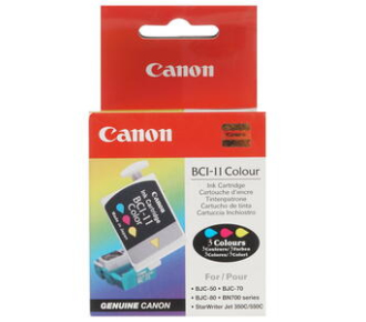 Картридж CANON BCI-11 color (BJC-50/70-80) 3шт/уп - фото №1