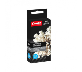 Картридж Комус совместимый НР 655 CZ110AE голубой - фото №1