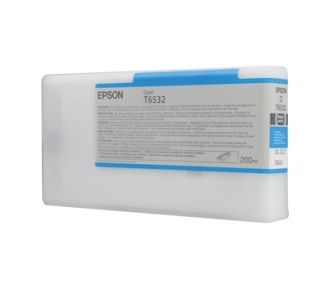 Картридж EPSON T6532 голубой для Stylus Pro 4900 - фото №1