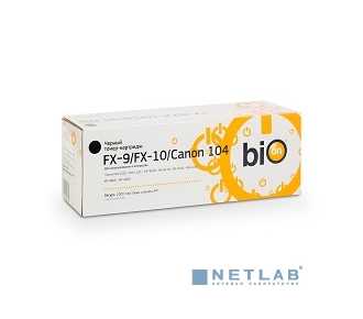 Bion FX-9/FX-10 Картридж для Canon i-SENSYS FAX-L95, 100, 120, 140, 160, MF-4018, 4120, 4140, 4150, 4270, 4320d (2'000 стр.) Черный - фото №1