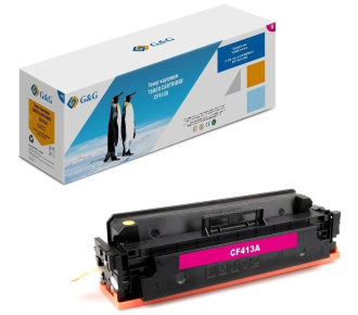 Cartridge G&G for HP CLJ M377/M452/M477, with chip (2300стр.), пурпурный - фото №1