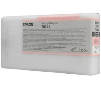Картридж EPSON T6536 светло-пурпурный для Stylus Pro 4900 - фото №1