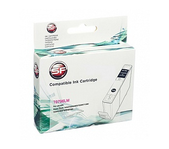 Картридж струйный совместимый Epson T0796LM Light Magenta SuperFine - фото №1