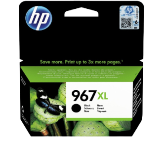 Картридж HP 967XL струйный черный экстраповышенной ёмкости (3000 стр) - фото №1
