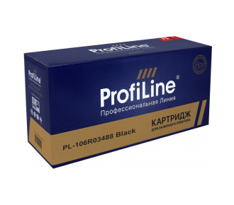 Картридж 106R03488 Black 5500 копий ProfiLine - фото №1