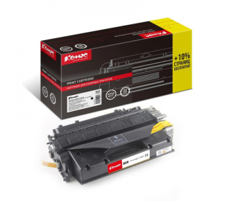 Картридж лазерный Комус 80X CF280X для HP черный совместимый повышенной емкости - фото №1