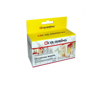 Струйный картридж CG-CD975AE (№920XL) для принтеров HP OfficeJet-6000/6500/7000/7500 с чернилами на водной основе Black 32 мл Colouring - фото №1