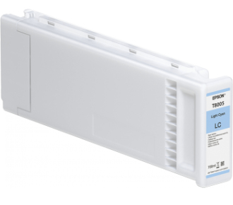 Картридж Epson Singlepack Light Cyan T800500 UltraChrome PRO 700ml - фото №1