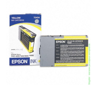 Картридж Epson I/C yellow for Stylus Pro7600/9600 - фото №1