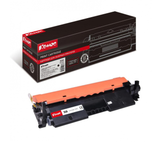 Картридж лазерный Комус 30A CF230A для HP черный совместимый - фото №1