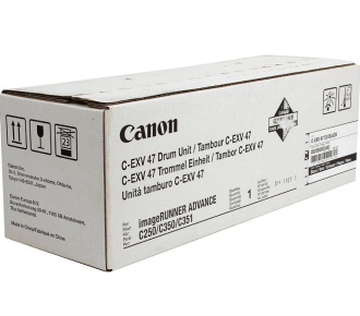 Барабан CANON С-EXV47 B черный, 39 000 страниц - фото №1
