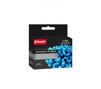 Картридж Комус совместимый Epson T1291 черный - фото №1