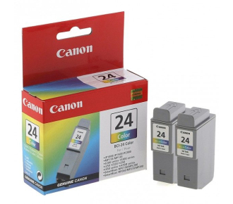 К-ж CANON BCI-24 цветной оригинал 2 шт/уп. к S-300 - фото №1