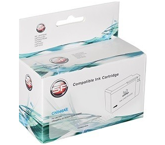 Картридж струйный совместимый HP CN046AE голубой SuperFine - фото №1