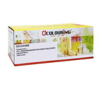 Картридж CG-C4129X/CRG-H (№29X) для принтеров HP LaserJet 5100/5000/5100dtn/5100tn/Canon GP-160/LP-3000/LP-3010 10000 копий Colouring - фото №1