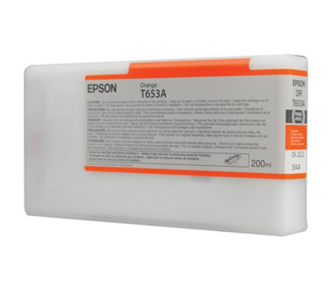 Картридж Epson Stylus Pro 4900 Ink Cartridge (200ml) : Orange - фото №1