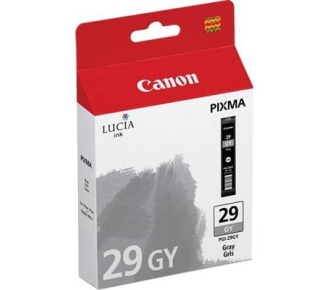 К-ж CANON PGI-29 GY Gray для Pixma Pro 1 серый - фото №1