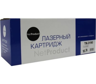 Тонер-картридж NetProduct (N-TK-3190) для Kyocera P3055dn/P3060dn, 25K, с чипом - фото №1