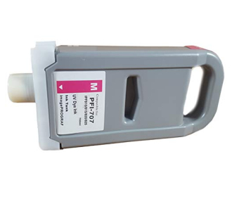 Картридж для плоттера Canon  iPF 830/840/850 PFI-707 М пурпурный 700 мл. - фото №1