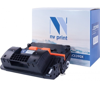 NVPrint CE390X Картридж для LaserJet M4555MFP, черный , 24 000 стр - фото №1