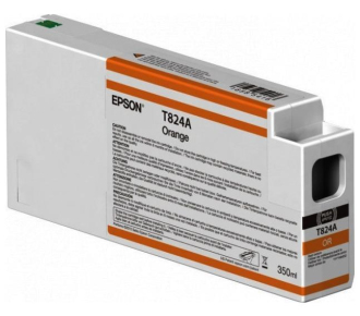 Картридж Epson Singlepack Orange T824A00 UltraChrome HDX 350ml - фото №1