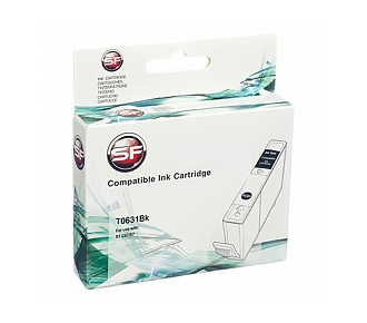 Картридж струйный совместимый Epson T0631Bk черный 0.25K SuperFine - фото №1