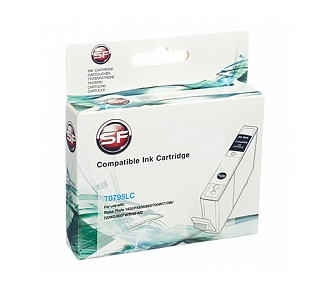 Картридж струйный совместимый Epson T0795LC Light Cyan SuperFine - фото №1