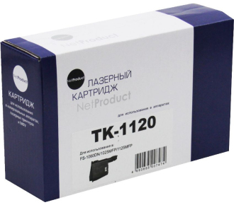 NetProduct TK-1120 Картридж для Kyocera FS-1060DN/1025MFP/1125MFP, 3К - фото №1