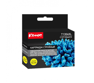 Картридж Комус совместимый Epson T1304XL желтый повышенной емкости - фото №1