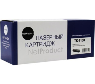 NetProduct TK-1150 Тонер-картридж для Kyocera-Mita M2135dn/M2635dn/M2735dw, 3K с чипом - фото №1