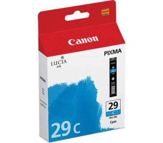 К-ж CANON PGI-29 C Cyan для Pixma Pro 1 синий - фото №1