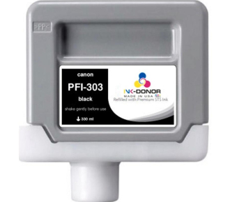Картридж струйный Canon PFI-303BK 2958B001 черный оригинальный - фото №1