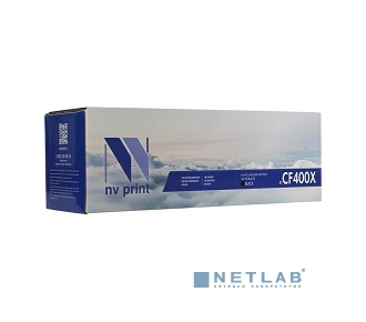 NV Print CF400XBK Картридж для HP Laser Jet Pro M252dw/M252n/M274n/M277dw/M277n, 2300к., BLACK - фото №1