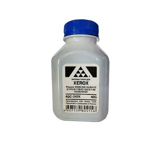 Тонер XEROX Phaser 6000/6010/6015/6125/6128/6130/6140/6500/6505 Black (фл. 40г) AQC-США фас.Россия - фото №1