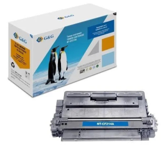 Cartridge G&G 14A для HP LJ M712/M725 с чипом 10 000 стр. аналог CF214A  гарантия 36 мес. распродажа - фото №1